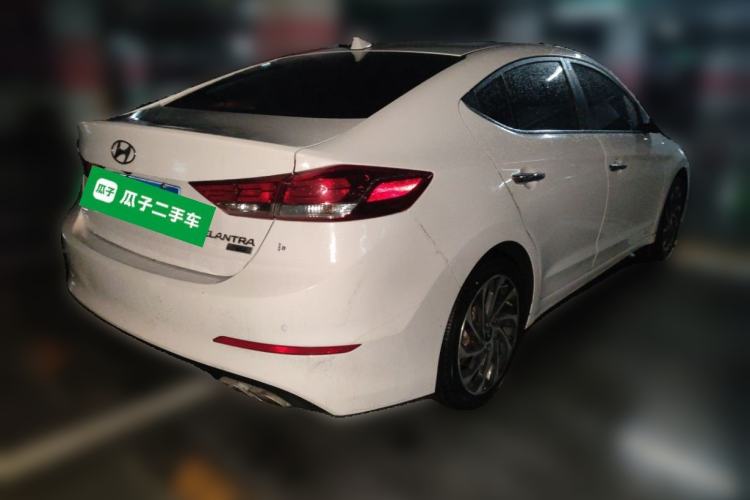 Used Hyundai Elantra (6th Generation / Lingdong) 2019 1.4T Dual-Clutch Xuan Dong · Dynamic Model Rear Right 45 Deg