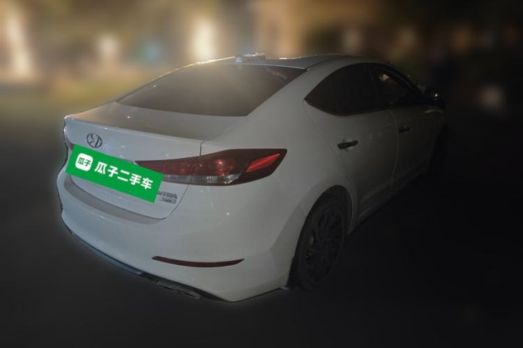 Used Hyundai Elantra (6th Generation / Lingdong) 2019 1.4T Dual-Clutch Xuan Dong · Dynamic Model Rear Right 45 Deg
