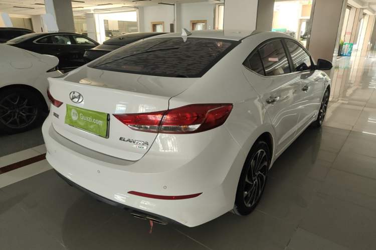 Used Hyundai Elantra (6th Generation / Lingdong) 2019 1.4T Dual-Clutch Xuan Dong · Dynamic Model Rear Right 45 Deg