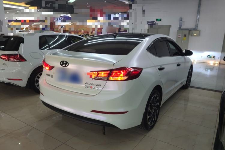 Used Hyundai Elantra (6th Generation / Lingdong) 2019 1.5L CVT ZhiXuan – Elite Version Rear Right 45 Deg