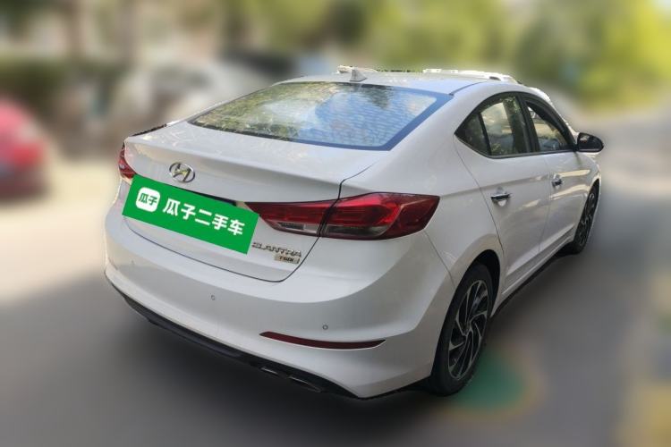 Used Hyundai Elantra (6th Generation / Lingdong) 2019 1.4T Dual-Clutch Xuan Dong · Dynamic Model Rear Right 45 Deg