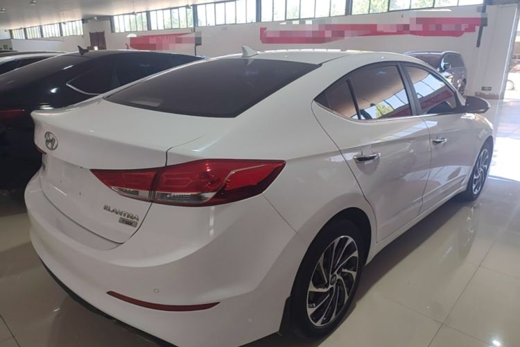 Used Hyundai Elantra (6th Generation / Lingdong) 2019 1.4T Dual-Clutch Xuan Dong · Dynamic Model Rear Right 45 Deg