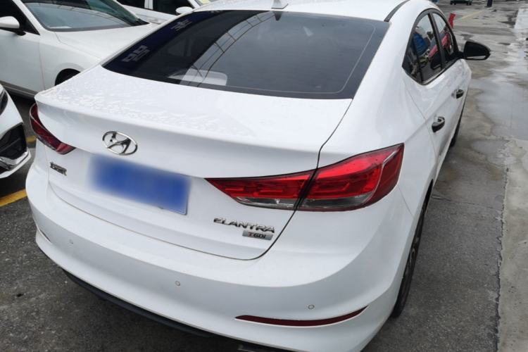 Used Hyundai Elantra (6th Generation / Lingdong) 2019 1.4T Dual-Clutch Xuan Dong · Dynamic Model Rear Right 45 Deg
