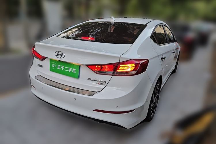 Used Hyundai Elantra (6th Generation / Lingdong) 2019 1.4T Dual-Clutch Xuan Dong · Dynamic Model Rear Right 45 Deg
