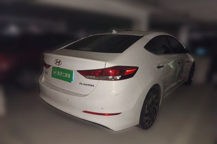 Used Hyundai Elantra (6th Generation / Lingdong) 2019 1.5L CVT ZhiXuan – Elite Version Rear Right 45 Deg