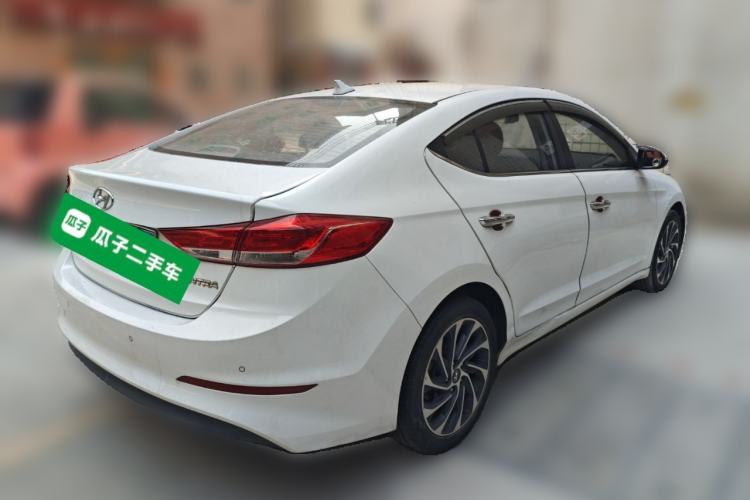 Used Hyundai Elantra (6th Generation / Lingdong) 2019 1.5L CVT ZhiXuan – Elite Version Rear Right 45 Deg