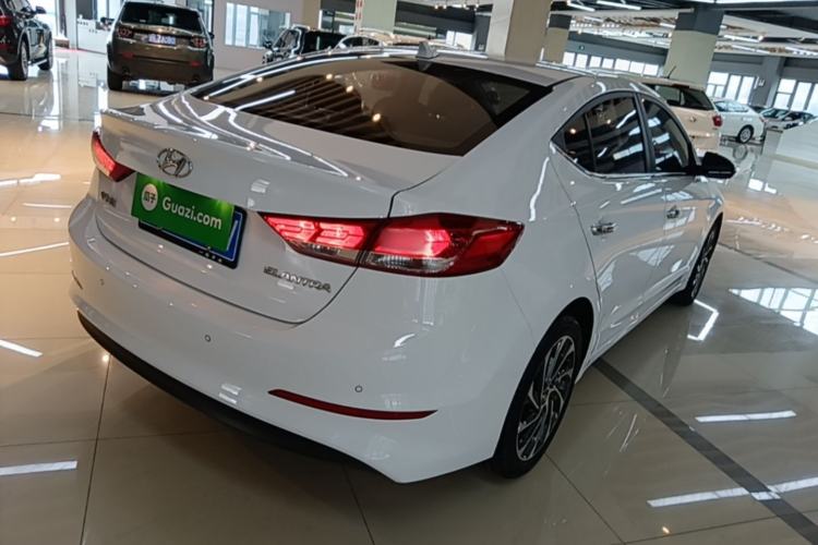 Used Hyundai Elantra (6th Generation / Lingdong) 2019 1.5L CVT ZhiXuan – Elite Version Rear Right 45 Deg