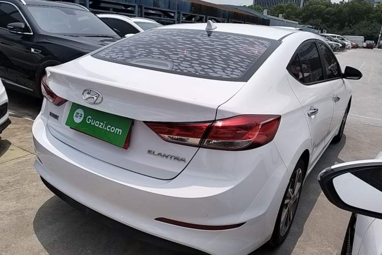 Used Hyundai Elantra (6th Generation / Lingdong) 2019 1.5L CVT ZhiXuan – Elite Version Rear Right 45 Deg