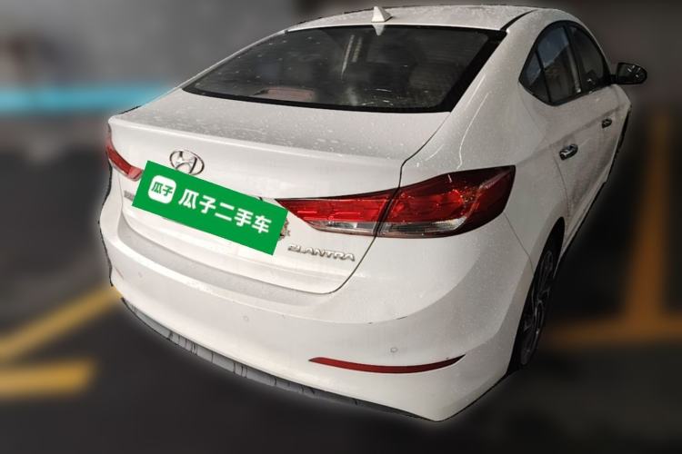 Used Hyundai Elantra (6th Generation / Lingdong) 2019 1.5L CVT ZhiXuan – Elite Version Rear Right 45 Deg