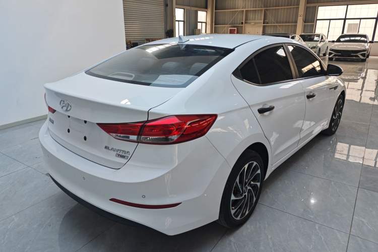 Used Hyundai Elantra (6th Generation / Lingdong) 2019 1.5L CVT ZhiXuan – Elite Version Rear Right 45 Deg