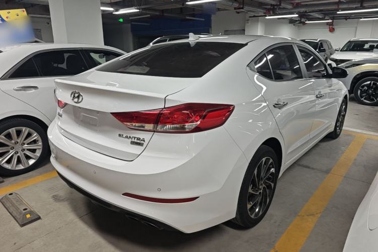 Used Hyundai Elantra (6th Generation / Lingdong) 2019 1.4T Dual-Clutch Xuan Dong · Dynamic Model Rear Right 45 Deg