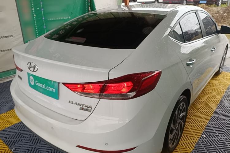 Used Hyundai Elantra (6th Generation / Lingdong) 2019 1.4T Dual-Clutch Xuan Dong · Dynamic Model Rear Right 45 Deg