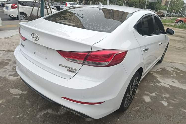 Used Hyundai Elantra (6th Generation / Lingdong) 2019 1.4T Dual-Clutch Xuan Dong · Dynamic Model Rear Right 45 Deg