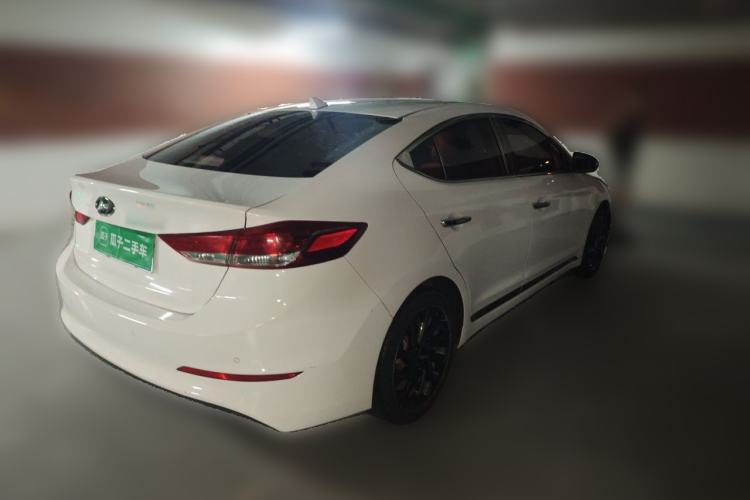 Used Hyundai Elantra (6th Generation / Lingdong) 2019 1.5L CVT ZhiXuan – Elite Version Rear Right 45 Deg