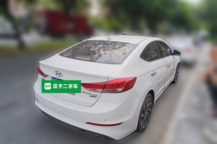 Used Hyundai Elantra (6th Generation / Lingdong) 2019 1.4T Dual-Clutch Xuan Dong · Dynamic Model Rear Right 45 Deg