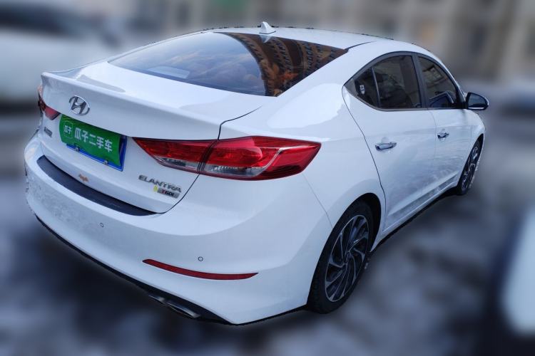 Used Hyundai Elantra (6th Generation / Lingdong) 2019 1.4T Dual-Clutch Xuan Dong · Dynamic Model Rear Right 45 Deg
