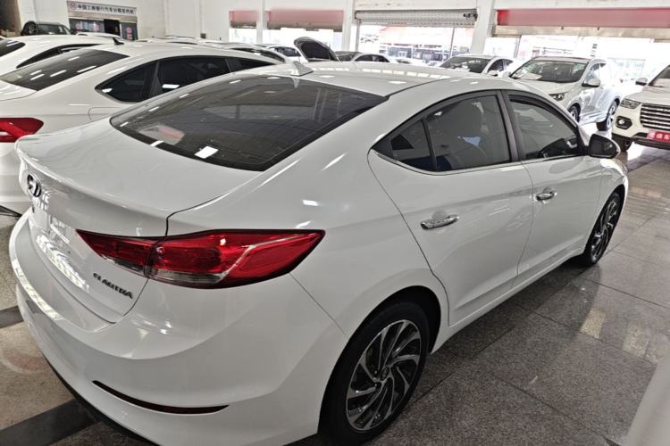 Used Hyundai Elantra (6th Generation / Lingdong) 2019 1.5L CVT ZhiXuan – Elite Version Rear Right 45 Deg