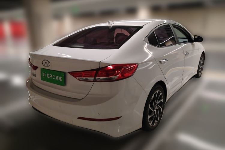 Used Hyundai Elantra (6th Generation / Lingdong) 2019 1.5L CVT ZhiXuan – Elite Version Rear Right 45 Deg