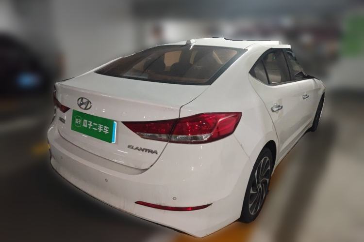 Used Hyundai Elantra (6th Generation / Lingdong) 2019 1.5L CVT ZhiXuan – Elite Version Rear Right 45 Deg