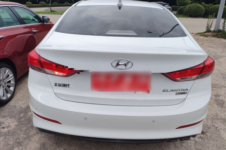 Used Hyundai Elantra (6th Generation / Lingdong) 2019 1.4T Dual-Clutch Xuan Dong · Dynamic Model Rear
