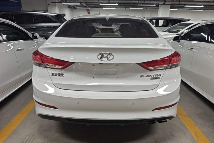Used Hyundai Elantra (6th Generation / Lingdong) 2019 1.4T Dual-Clutch Xuan Dong · Dynamic Model Rear