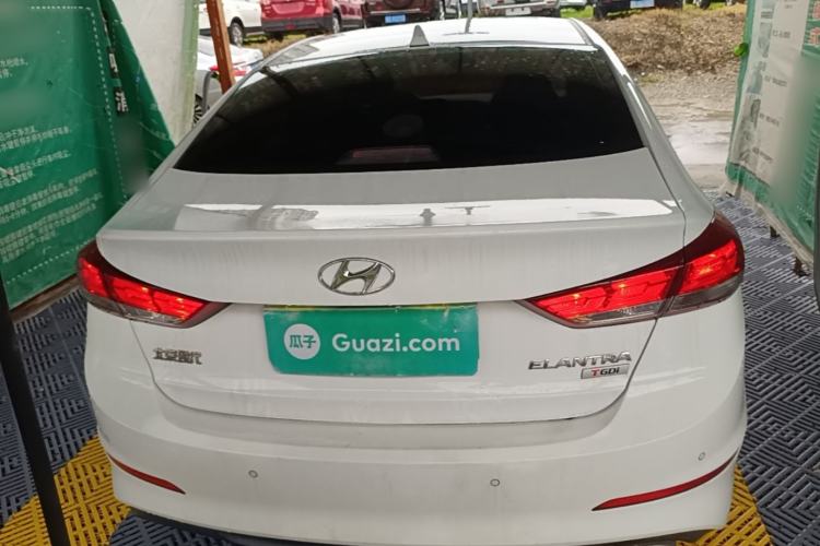 Used Hyundai Elantra (6th Generation / Lingdong) 2019 1.4T Dual-Clutch Xuan Dong · Dynamic Model Rear