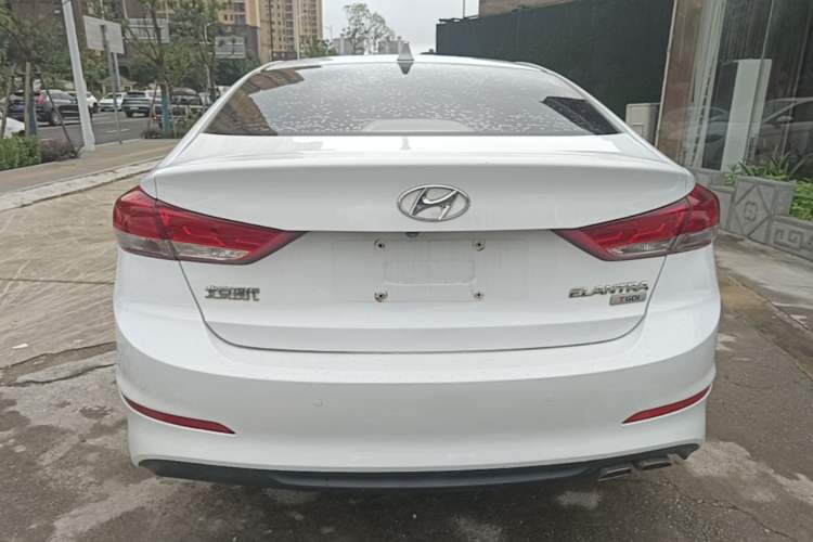 Used Hyundai Elantra (6th Generation / Lingdong) 2019 1.4T Dual-Clutch Xuan Dong · Dynamic Model Rear