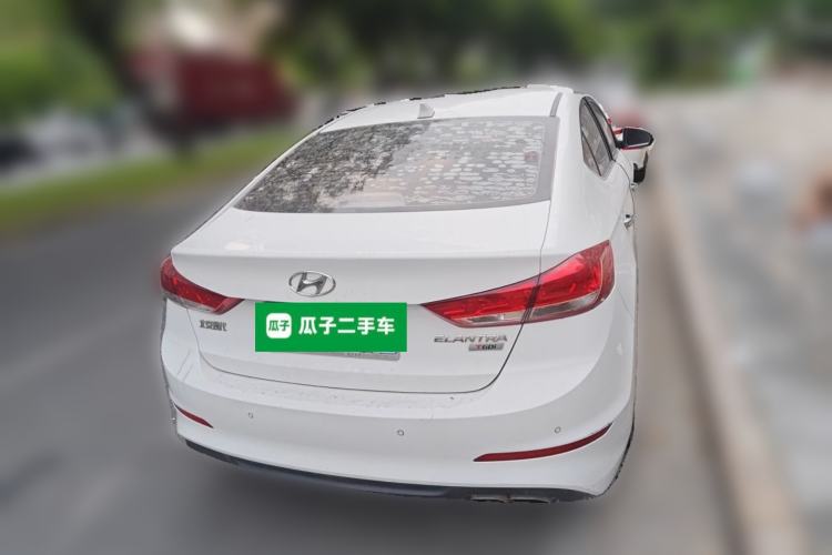 Used Hyundai Elantra (6th Generation / Lingdong) 2019 1.4T Dual-Clutch Xuan Dong · Dynamic Model Rear
