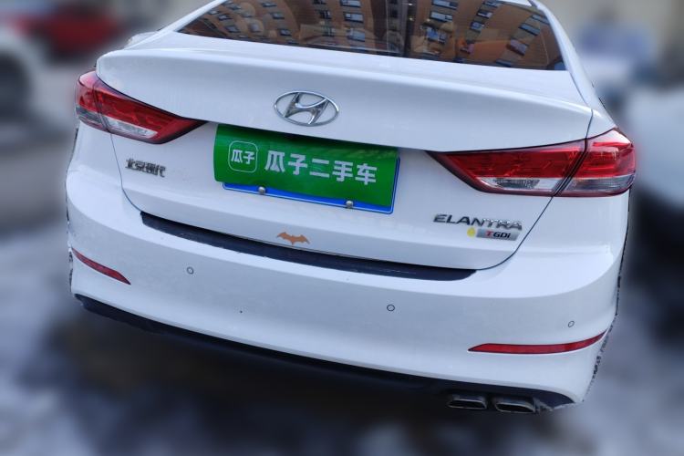 Used Hyundai Elantra (6th Generation / Lingdong) 2019 1.4T Dual-Clutch Xuan Dong · Dynamic Model Rear