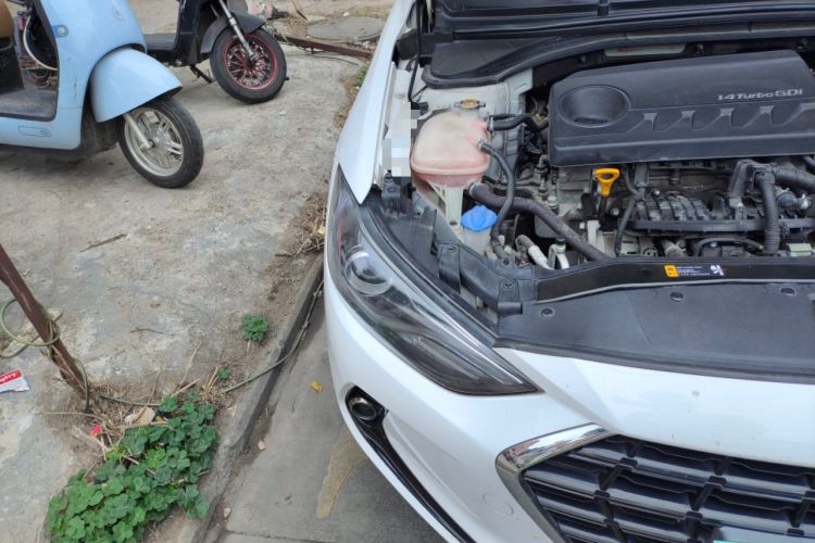 Used Hyundai Elantra (6th Generation / Lingdong) 2019 1.4T Dual-Clutch Xuan Dong · Dynamic Model Right Front Headlight