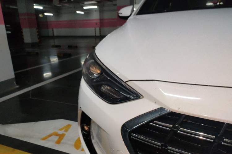 Used Hyundai Elantra (6th Generation / Lingdong) 2019 1.4T Dual-Clutch Xuan Dong · Dynamic Model Right Front Headlight