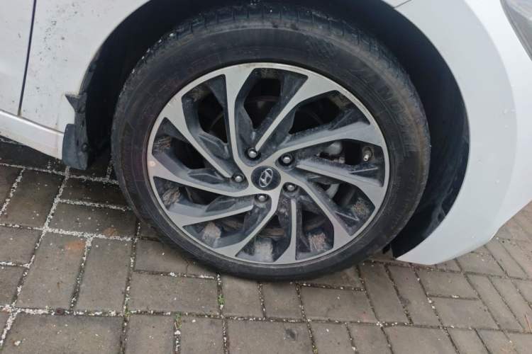 Used Hyundai Elantra (6th Generation / Lingdong) 2019 1.4T Dual-Clutch Xuan Dong · Dynamic Model Right Front Wheel Hub