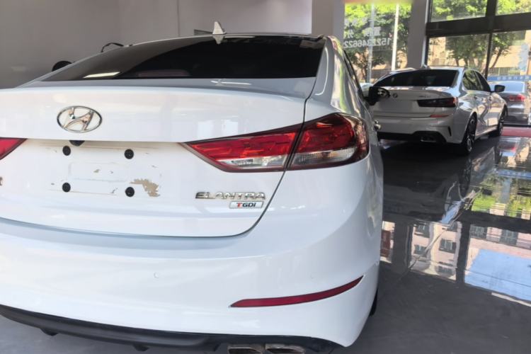 Used Hyundai Elantra (6th Generation / Lingdong) 2019 1.4T Dual-Clutch Xuan Dong · Dynamic Model Right Rear Taillight
