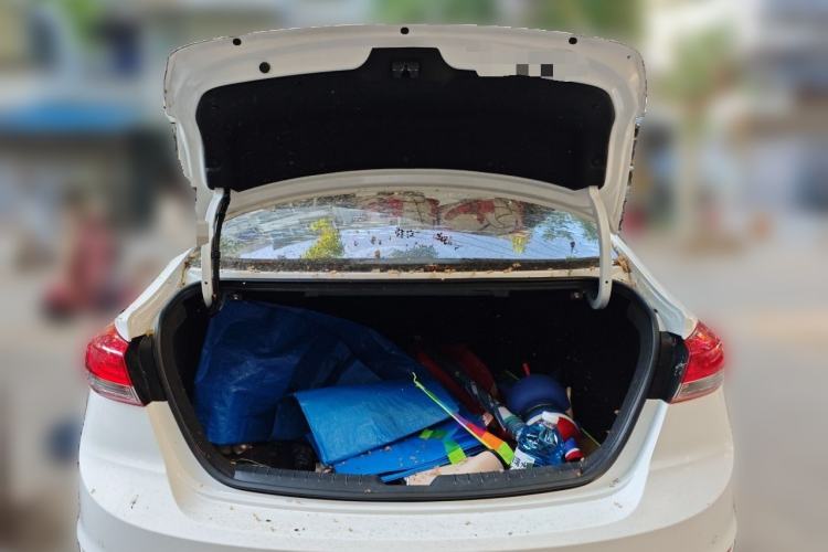 Used Hyundai Elantra (6th Generation / Lingdong) 2019 1.4T Dual-Clutch Xuan Dong · Dynamic Model Trunk
