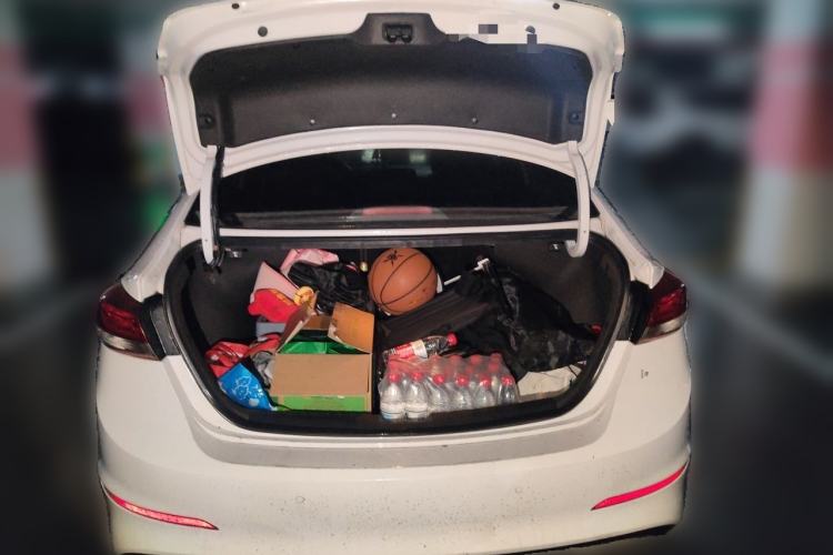Used Hyundai Elantra (6th Generation / Lingdong) 2019 1.4T Dual-Clutch Xuan Dong · Dynamic Model Trunk