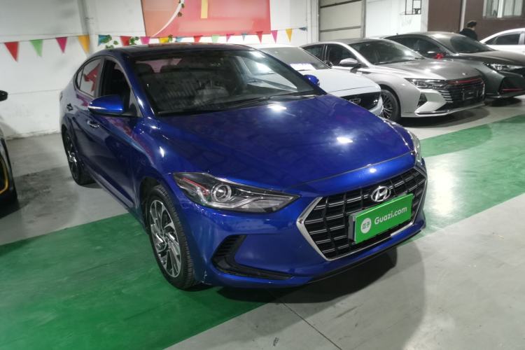 Used Hyundai Elantra (6th Generation / Lingdong) 2020 1.4T Dual-Clutch Xuan Dong · Dynamic Version Front Right 45 Deg