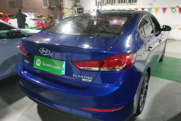 Used Hyundai Elantra (6th Generation / Lingdong) 2020 1.4T Dual-Clutch Xuan Dong · Dynamic Version Rear Right 45 Deg