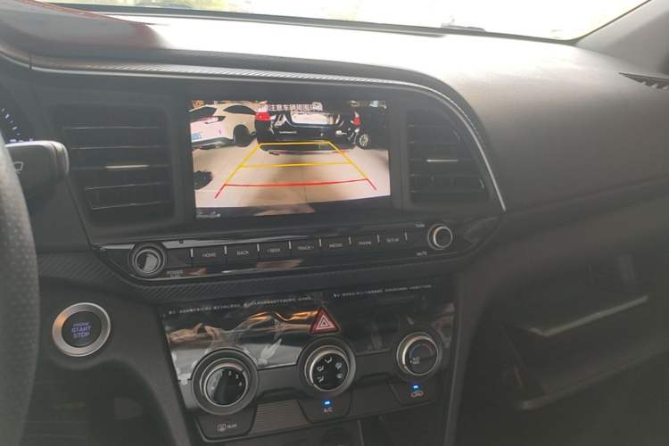 Used Hyundai Elantra (6th Generation / Lingdong) 2020 1.4T Dual-Clutch Xuan Dong · Dynamic Version Audio And AC Panel
