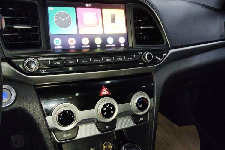 Used Hyundai Elantra (6th Generation / Lingdong) 2020 1.5L CVT Smart & Stylish – Elite Version Audio And AC Panel