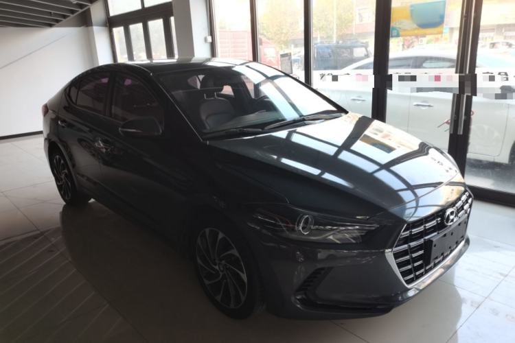 Used Hyundai Elantra (6th Generation / Lingdong) 2020 1.4T Dual-Clutch Xuan Dong · Dynamic Version Front Right 45 Deg