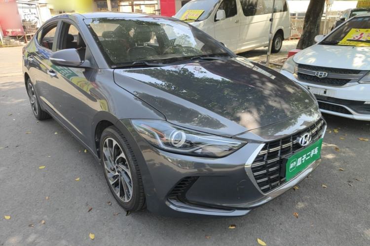 Used Hyundai Elantra (6th Generation / Lingdong) 2020 1.4T Dual-Clutch Xuan Dong · Dynamic Version Front Right 45 Deg