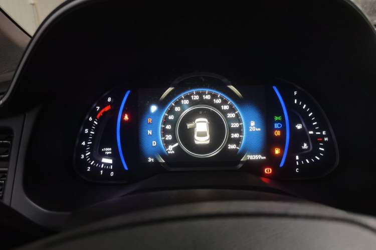 Used Hyundai Elantra (6th Generation / Lingdong) 2020 1.4T Dual-Clutch Xuan Dong · Dynamic Version Instrument Cluster