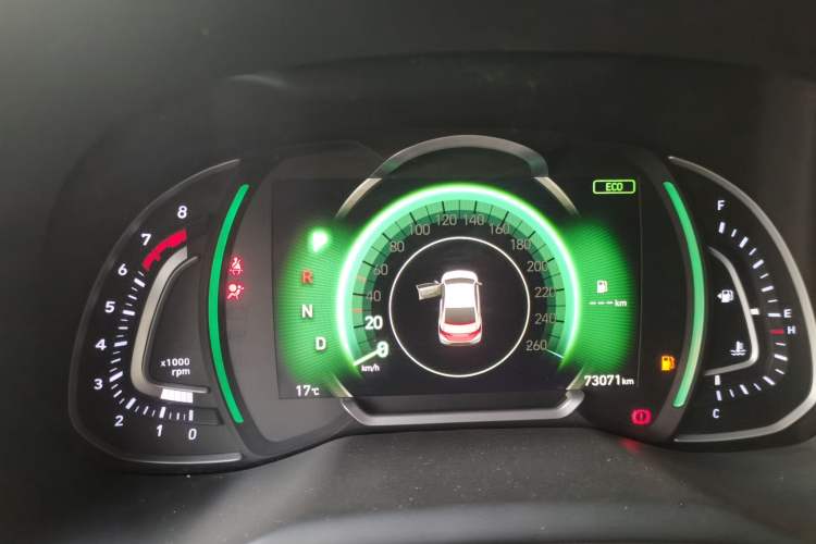 Used Hyundai Elantra (6th Generation / Lingdong) 2020 1.4T Dual-Clutch Xuan Dong · Dynamic Version Instrument Cluster