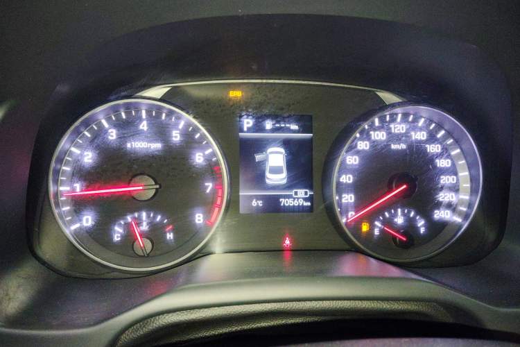 Used Hyundai Elantra (6th Generation / Lingdong) 2020 1.5L CVT Smart & Stylish – Elite Version Instrument Cluster