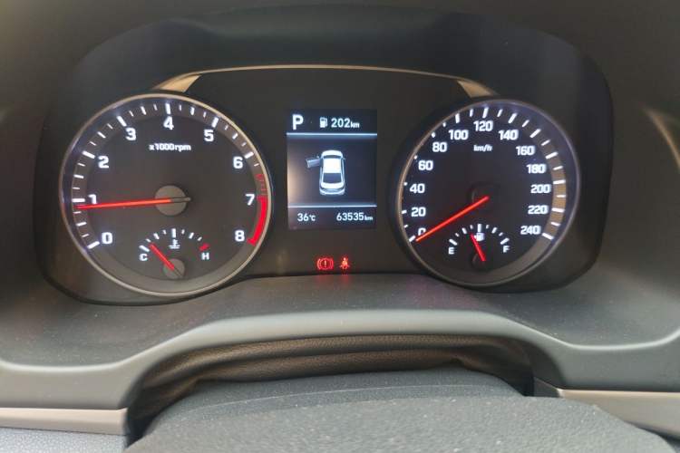 Used Hyundai Elantra (6th Generation / Lingdong) 2020 1.5L CVT Smart & Stylish – Elite Version Odometer Close Up