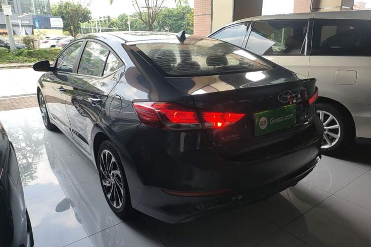 Used Hyundai Elantra (6th Generation / Lingdong) 2020 1.4T Dual-Clutch Xuan Dong · Dynamic Version Rear Left 45 Deg