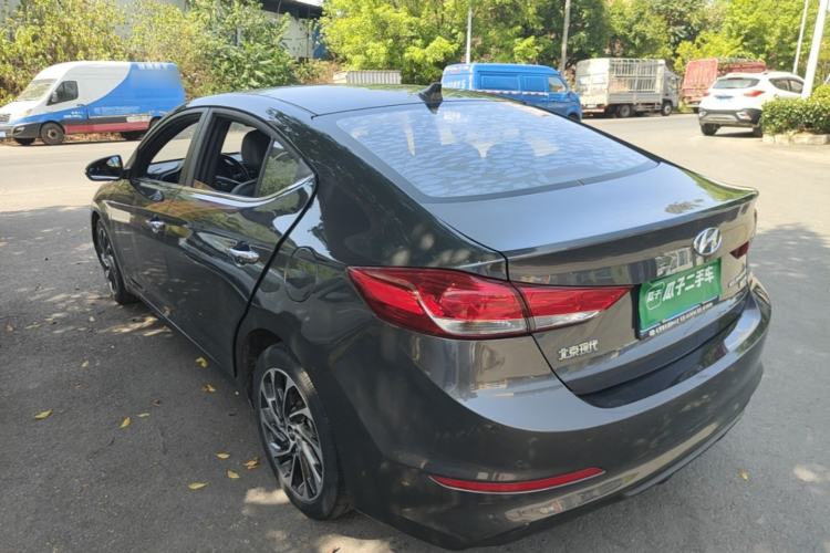 Used Hyundai Elantra (6th Generation / Lingdong) 2020 1.4T Dual-Clutch Xuan Dong · Dynamic Version Rear Left 45 Deg