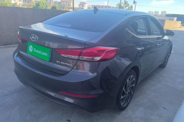 Used Hyundai Elantra (6th Generation / Lingdong) 2020 1.5L CVT Smart & Stylish – Elite Version Rear Right 45 Deg