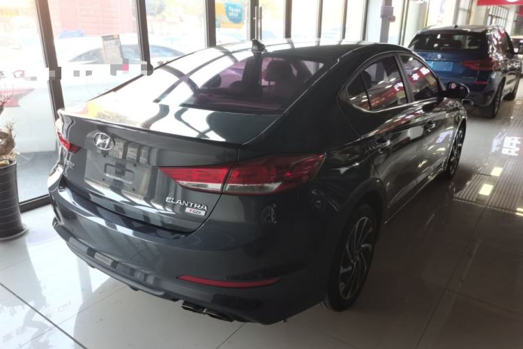 Used Hyundai Elantra (6th Generation / Lingdong) 2020 1.4T Dual-Clutch Xuan Dong · Dynamic Version Rear Right 45 Deg