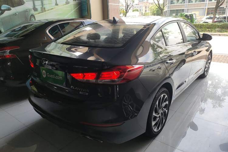 Used Hyundai Elantra (6th Generation / Lingdong) 2020 1.4T Dual-Clutch Xuan Dong · Dynamic Version Rear Right 45 Deg